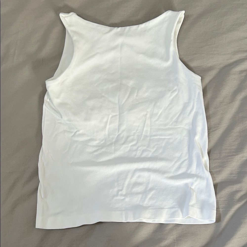 Intimately by Free People Elegant White Sleeveless Top